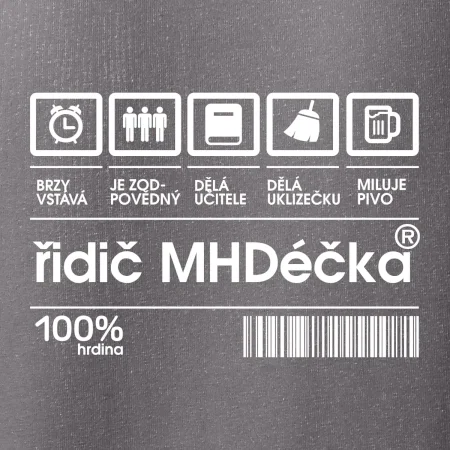 Čárový kód -  Řidič MHD