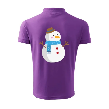 Sněhulák se šálou