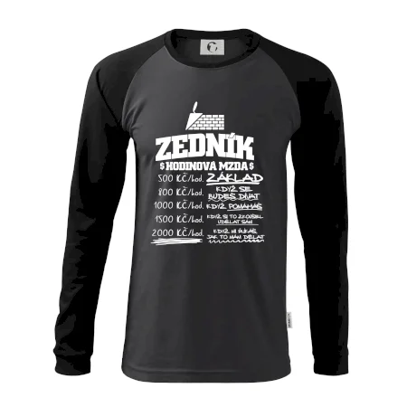 Hodinová mzda zedník