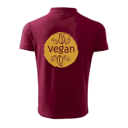 Vegan hnědá kruh