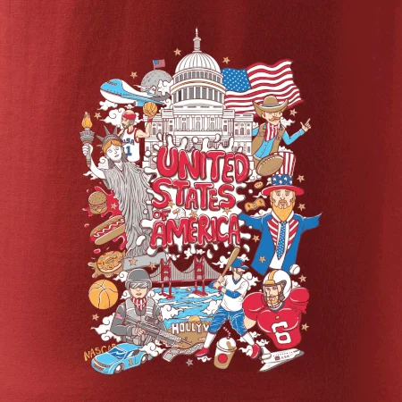 USA karikatura
