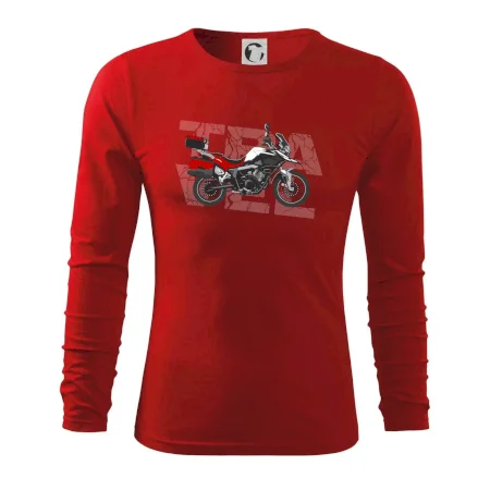 Cestovní enduro červená