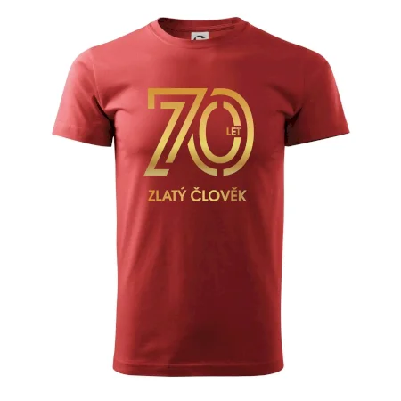 70 let zlatý člověk