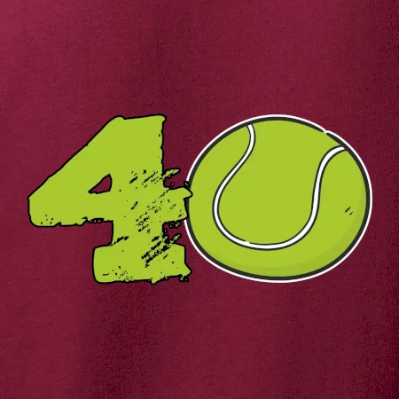 Tenis kulaté narozeniny 40