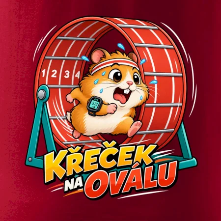Běžecký křeček na oválu