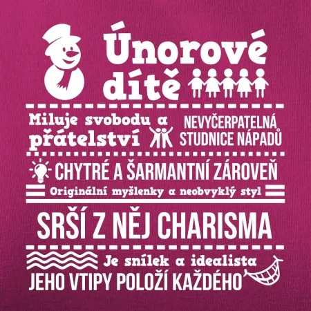 Narozeniny únor