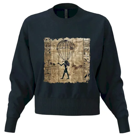 Egyptské hieroglyfy parašutista