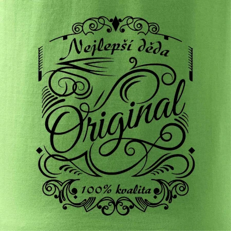 Vintage nejlepší deda 100% kvalita