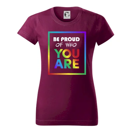Be proud of who you are