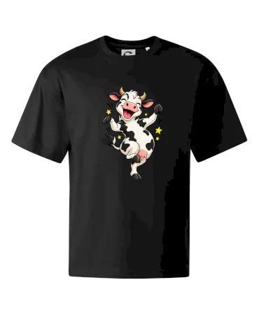 Veselá tančící kráva
