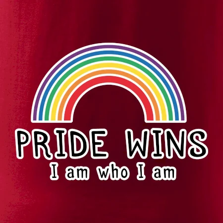 Pride wins i am who i am