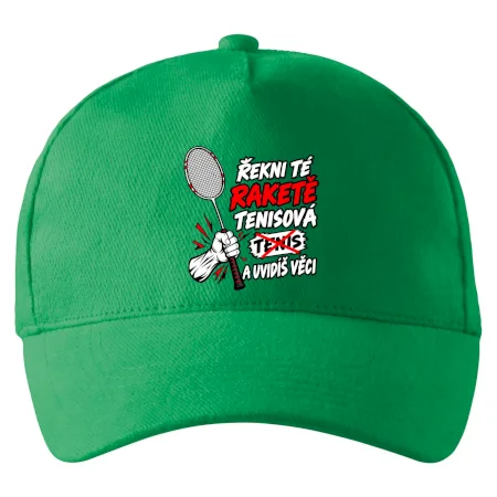 Badmintonová raketa není tenisová