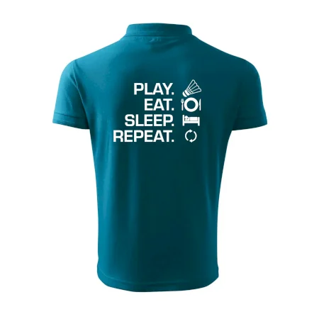 Play Eat Sleep Repeat badminton
