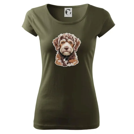 Lagotto romagnolo vyšívaná hlava
