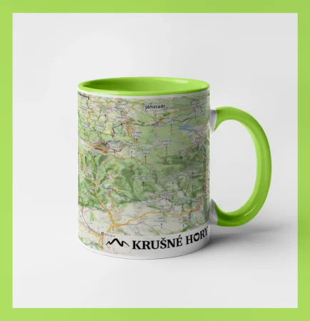 Hrnek - Krušné hory mapa