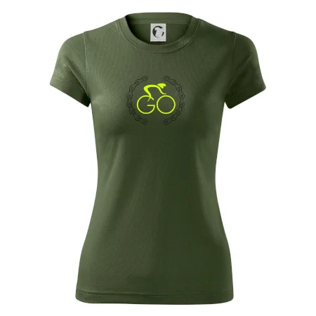 GO cyklista (fluo potisk)