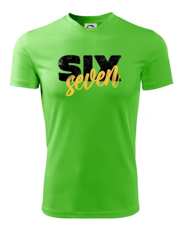 Six seven - písmo