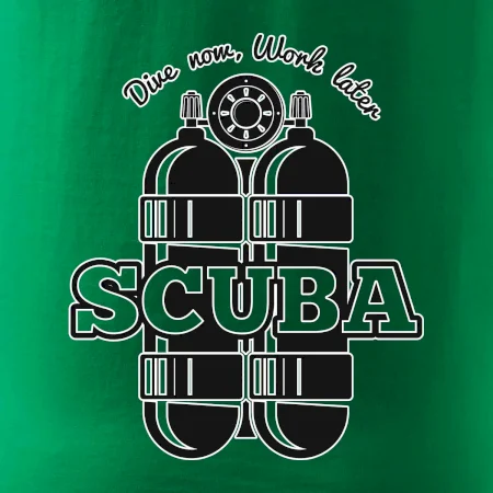 Dive now work later - Scuba