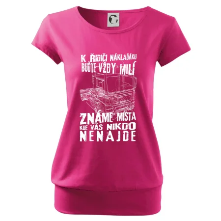 K řidiči náklaďáku buďte vždy milý