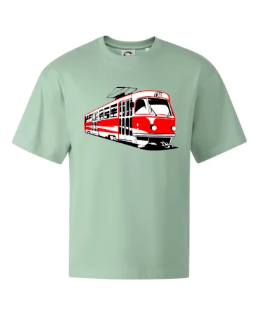 Tramvaj T3R barevná