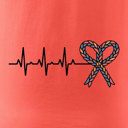 EKG srdce velikonoce