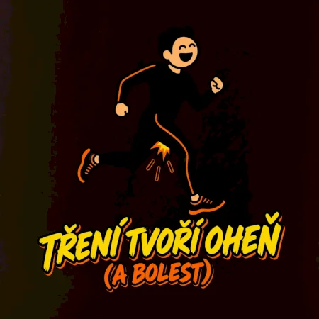 Běžecké tření tvoří oheň