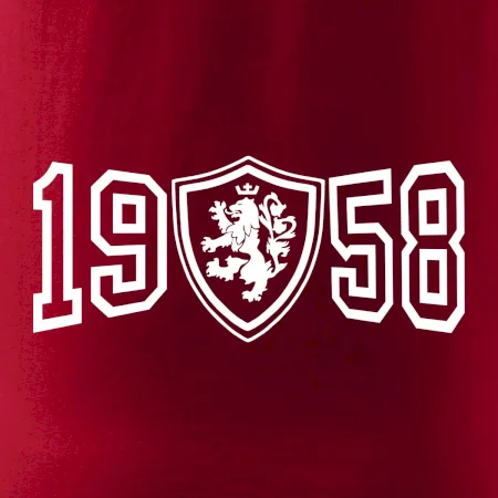 Narozeninový motiv - znak - 1958