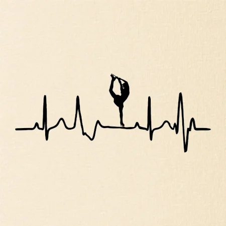 EKG bruslařka