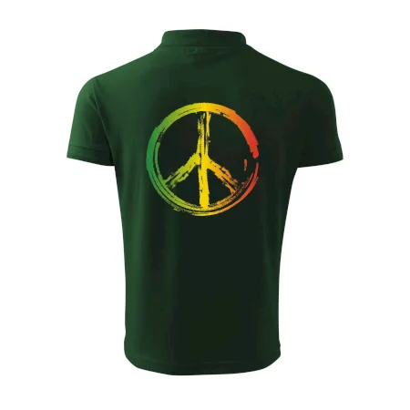 Peace symbol paint