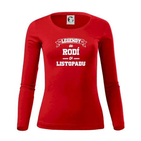 Legendy se rodí v listopadu