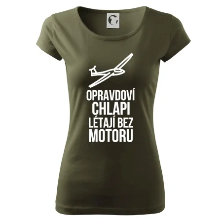 Opravdovi chlapi létají bez motoru