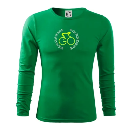 GO cyklista (fluo potisk)