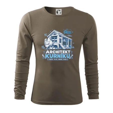Architekt kurníku technický výkres