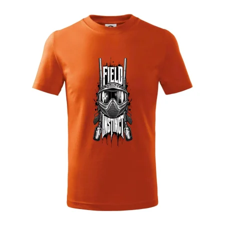 Černobílá maska field instinct paintball