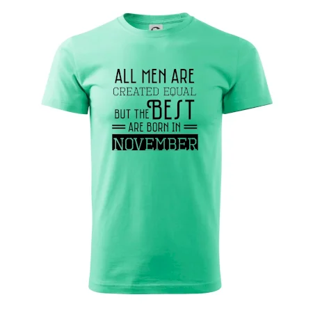 All men are created equal november