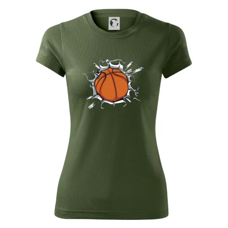 Basketbal míč v triku