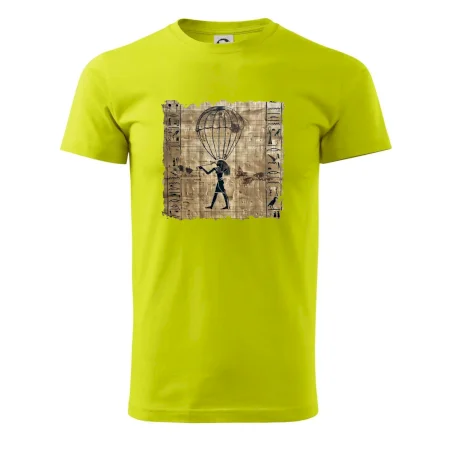 Egyptské hieroglyfy parašutista