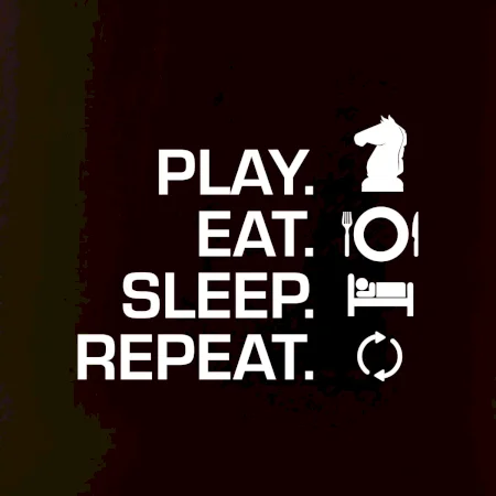 Eat sleep play - šachy