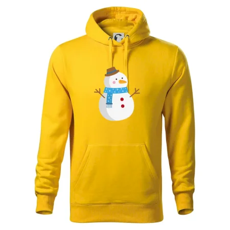 Sněhulák se šálou