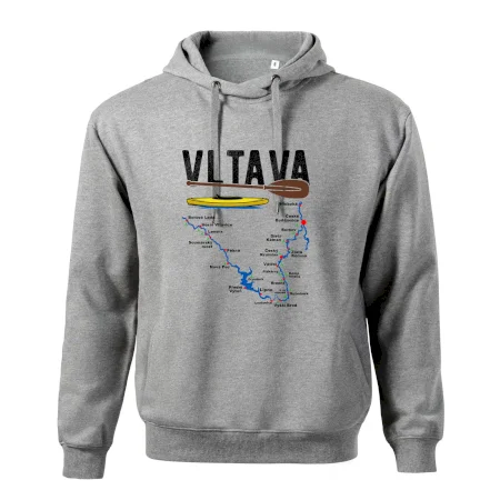 Mapa řeky Vltavy