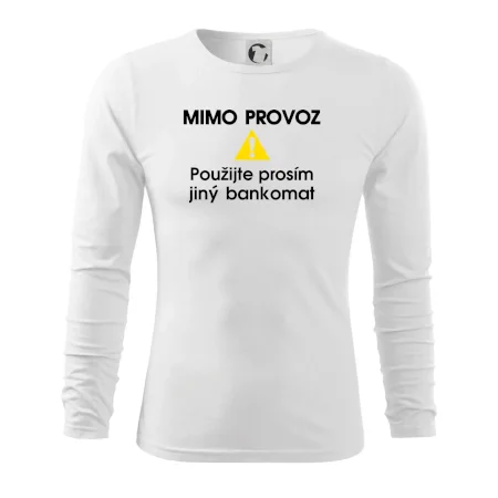 Mimo provoz - použijte jiný bankomat