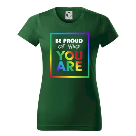 Be proud of who you are