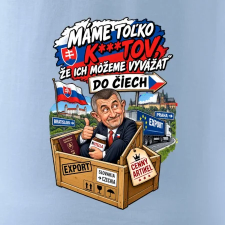 Máme toľko kktov, že ich môžeme vyvážať do Čiech