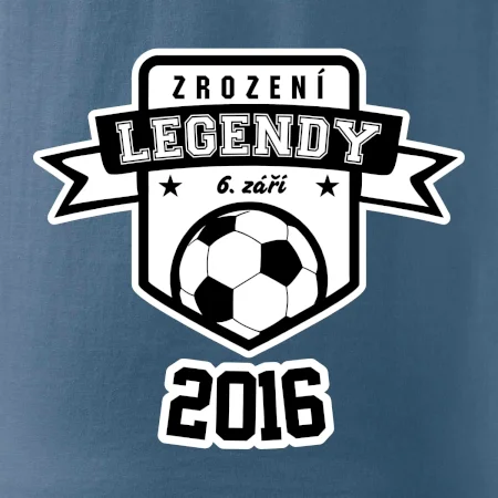 Zrození fotbalové legendy - tvůj den a rok narození
