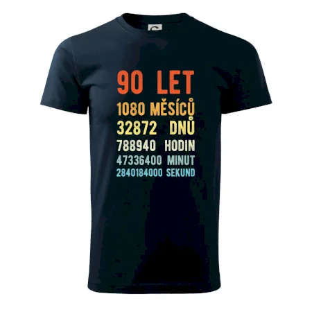 Narozeniny 90 přepočet času