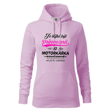 Je těžké být princezna - motorkářka