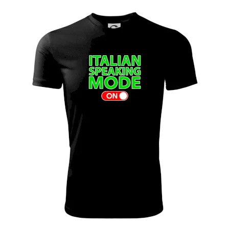 Italian speaking mode - ON