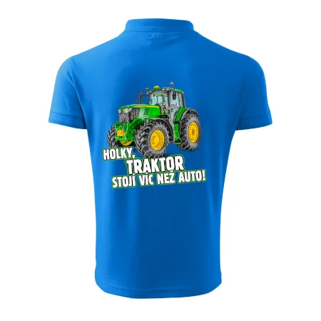 Holky, traktor stojí víc než auto