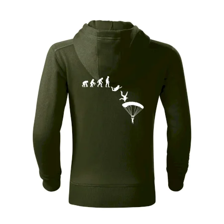 Evoluce parašutista seskok