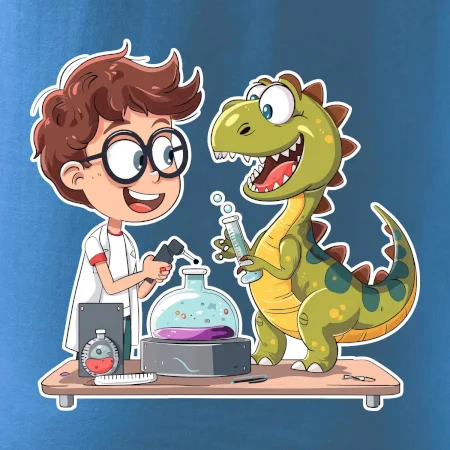 Chemik a dinosaurus - kluk / holka